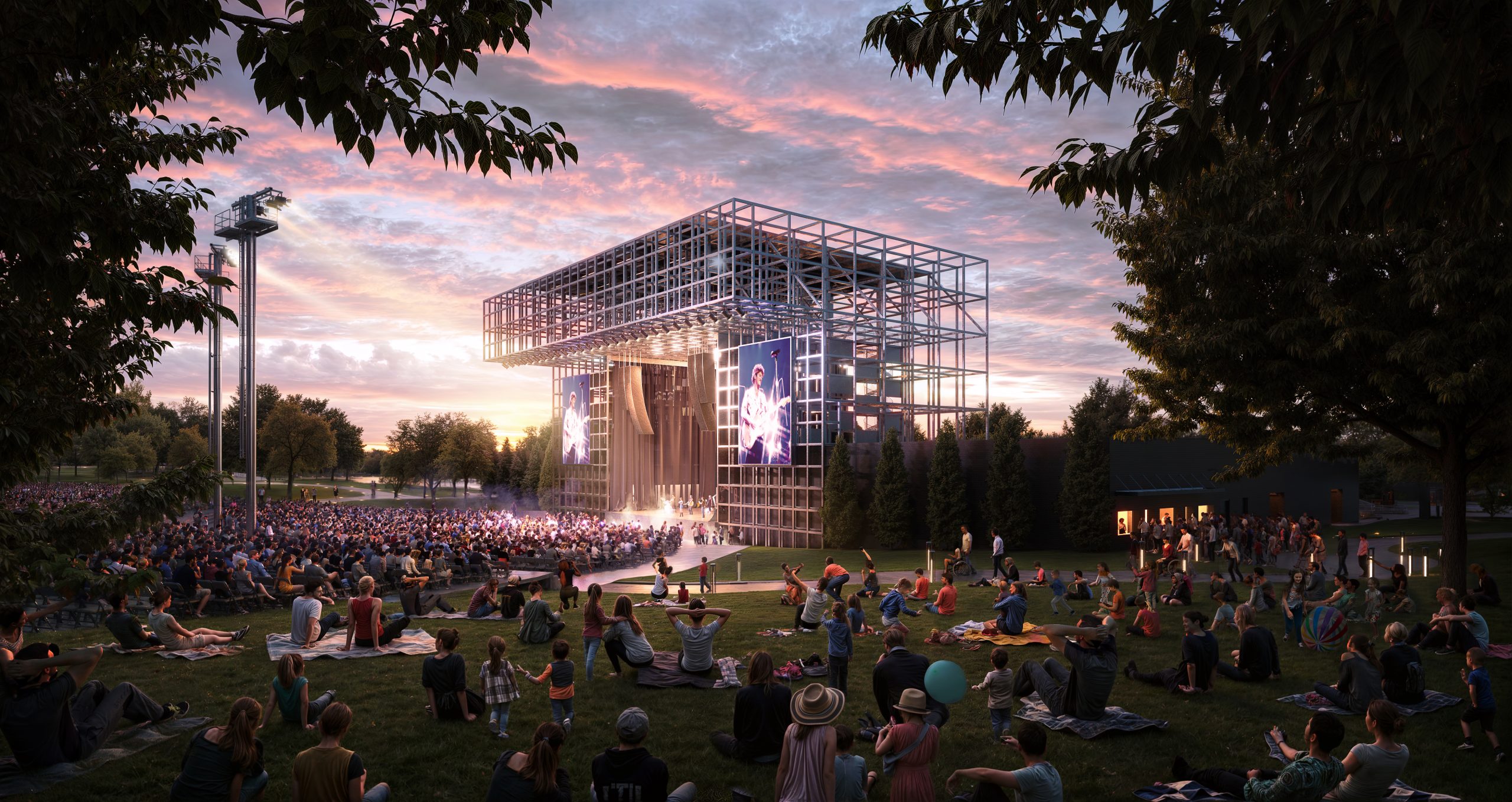Kentucky Grove Stage rendering